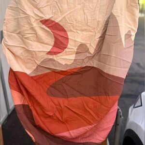 Abstract Desert Print Scarf